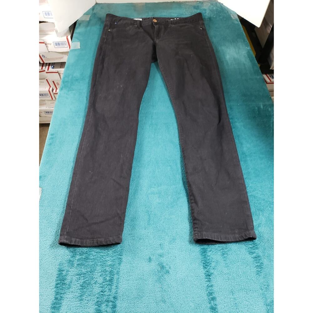 Gap Jeans Size 14 Womens Black Denim Stretch Pants Mid Rise Ladies Always Skinny